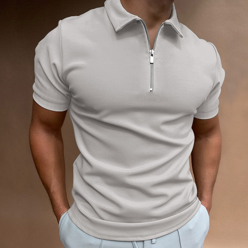 ZipPolo - Stijlvolle Polo met Rits - Net Design - Comfortabel en Trendy