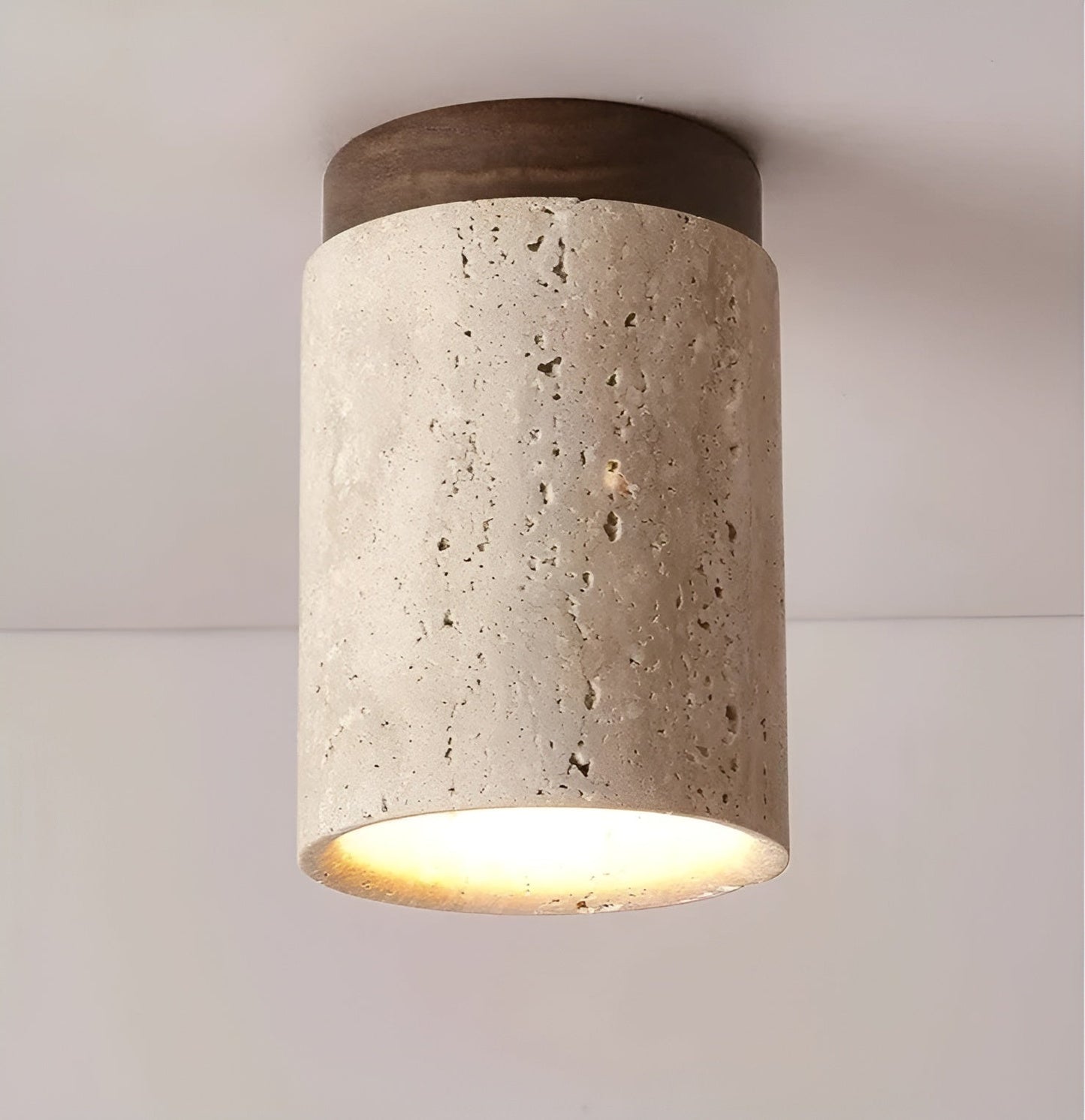 Japanse Plafondlamp - Ronde Wabi Sabi Lamp