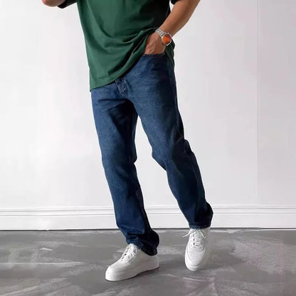 Casual mannen Spijkerbroek - Baggy heren Jeans