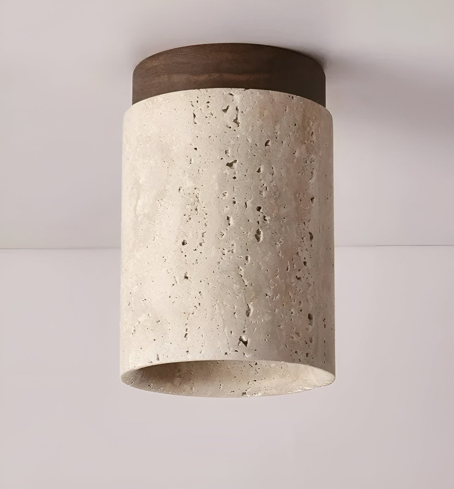 Japanse Plafondlamp - Ronde Wabi Sabi Lamp