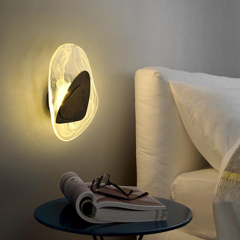 Moderne Kristallen Wandlamp - Elegante Verlichting - Zwart en Goud