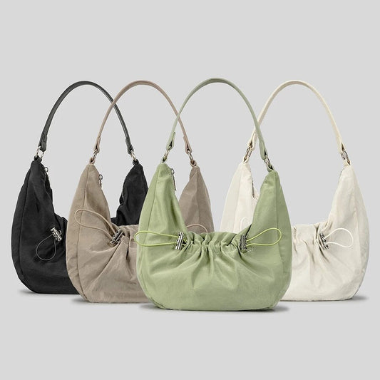 Classic Canvas Handtas - Tas met rits - Vrouwen Tas - Stijlvol Dames