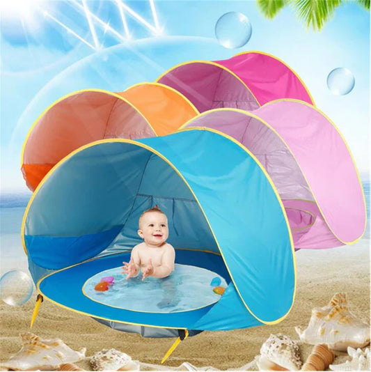 OceanBreeze Babytent - UV 50+ Bescherming  - Mini Zwembad - Veilig en Leuk