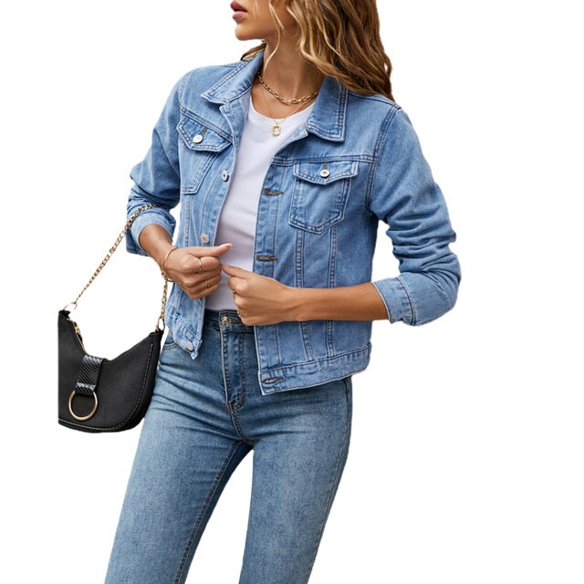 Vrouw Denim Jacket - Casual jasje voor Dames