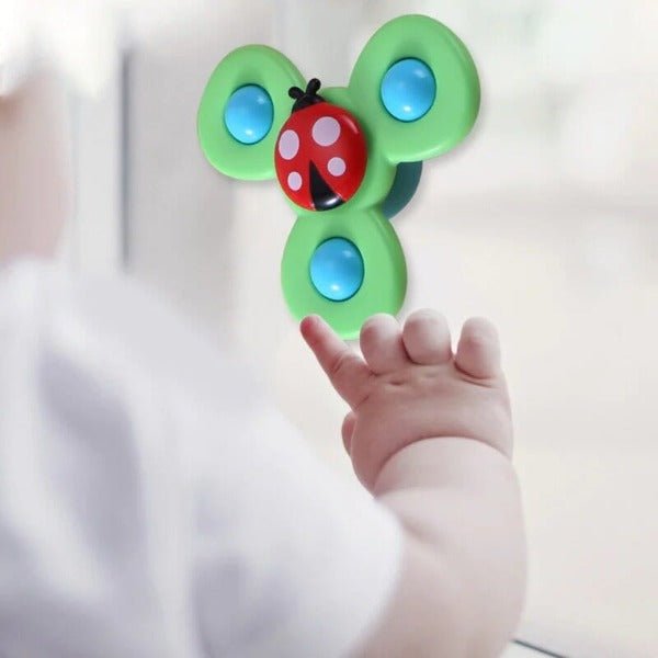 Baby Speelgoed Spinner - Roterend Met Geluiden 3st