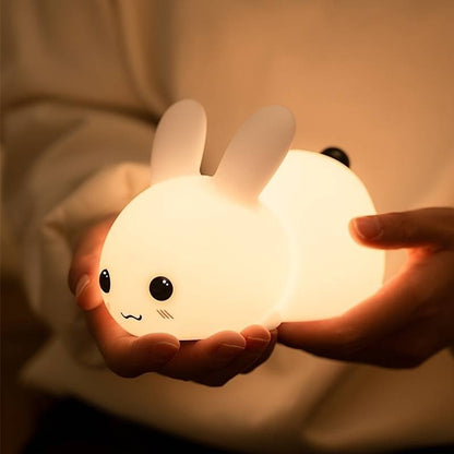 Bunny Glow Nachtlamp - Konijn lamp - kalmerende kinder lamp