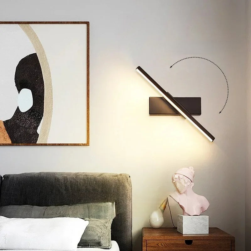 Draaibaar Moderne LED-Wandlamp - Woon en slaapkamer