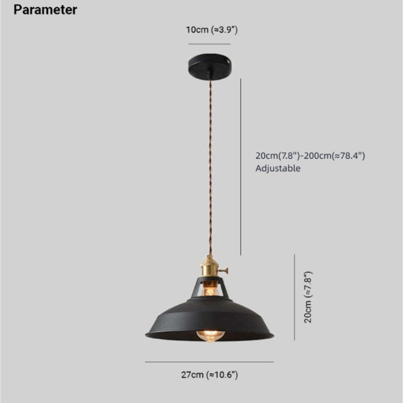 Moderne Hanglamp met Lampenkap – Stijlvolle Verlichting