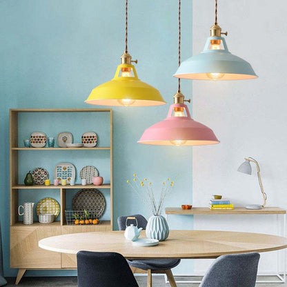 Moderne Hanglamp met Lampenkap – Stijlvolle Verlichting