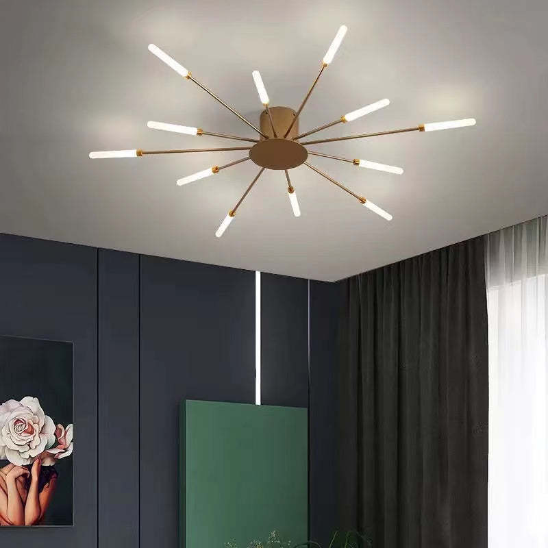 Luxe LED Plafondlampen - Elegante Spiraal Woon/slaapkamer Lamp