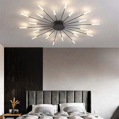 Luxe LED Plafondlampen - Elegante Spiraal Woon/slaapkamer Lamp