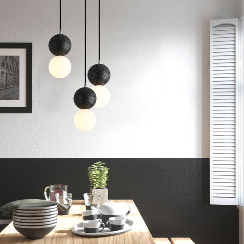 Moderne Bollen LED Hanglamp - Eettafel en woonkamer Lamp