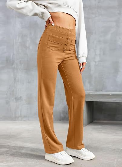 Elegante dames Broek met Hoge Taille - Perfecte pasvorm