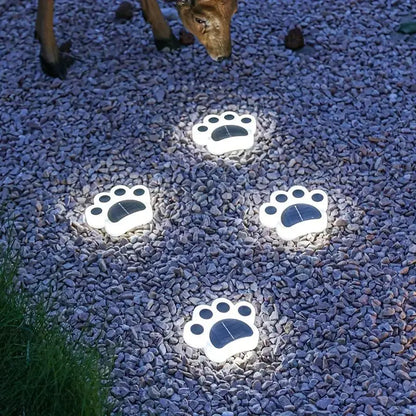 Draadloze Solar Dierenpoot - Sfeervol en luxe tuin verlichting