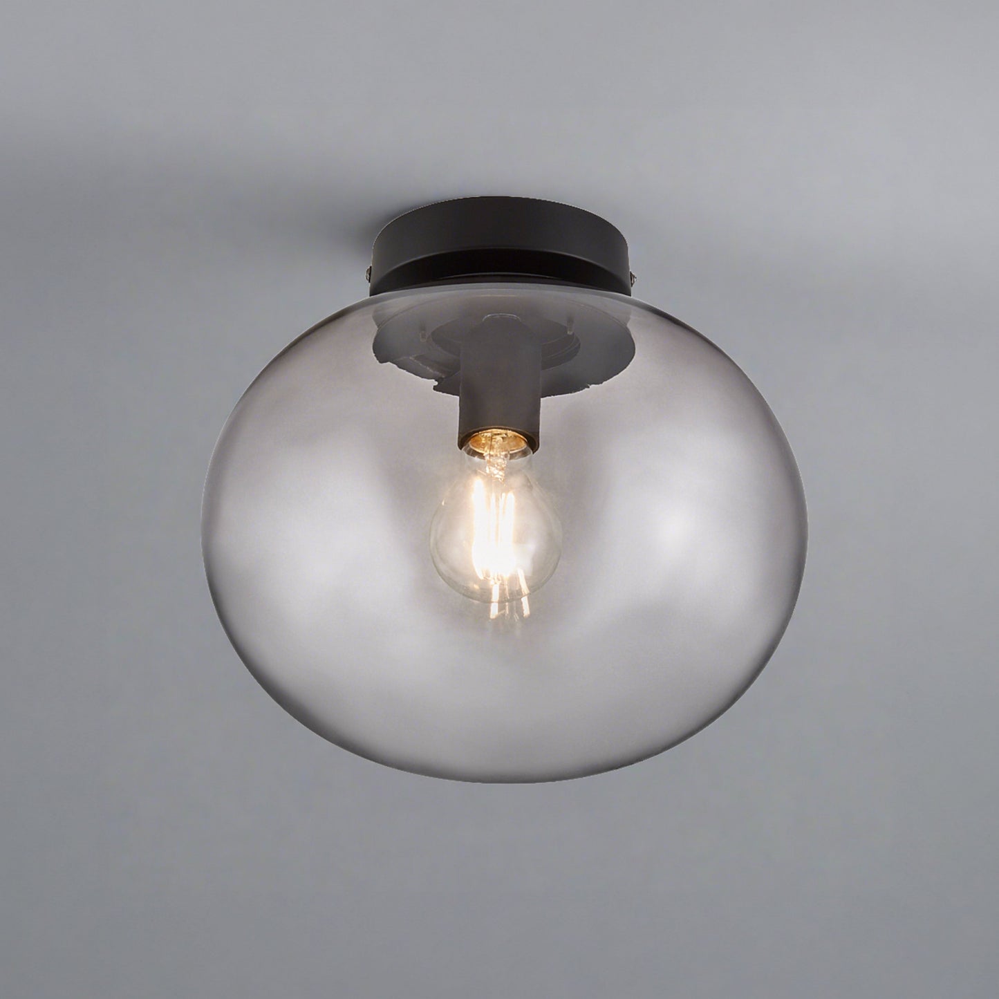 Elegante Bol Plafondlamp - Sfeervolle Verlichting - Opaal en Doorzichtig