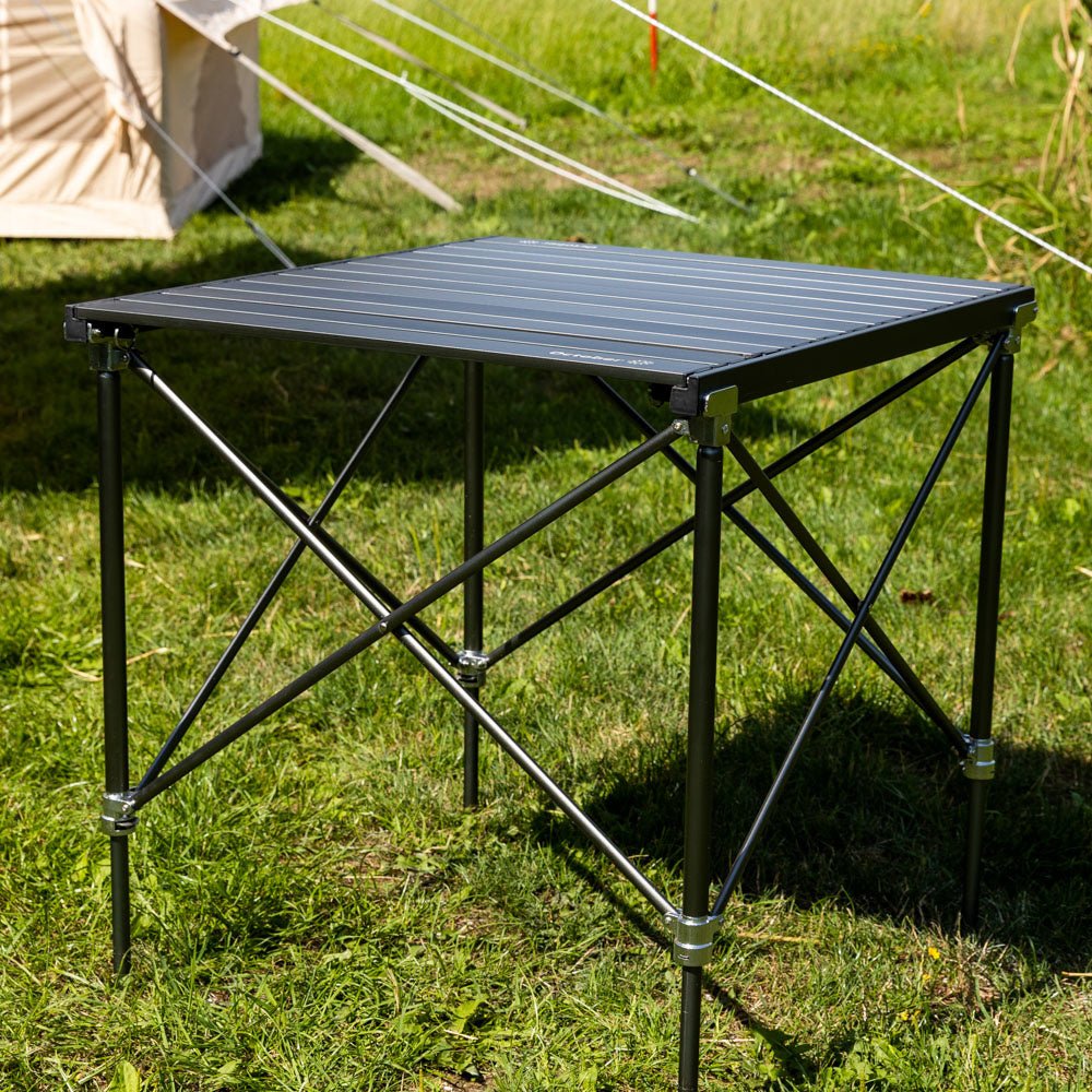 PortableFold Aluminium Campingtafel - Lichtgewicht en Opvouwbaar voor Gemakkelijk Kamperen