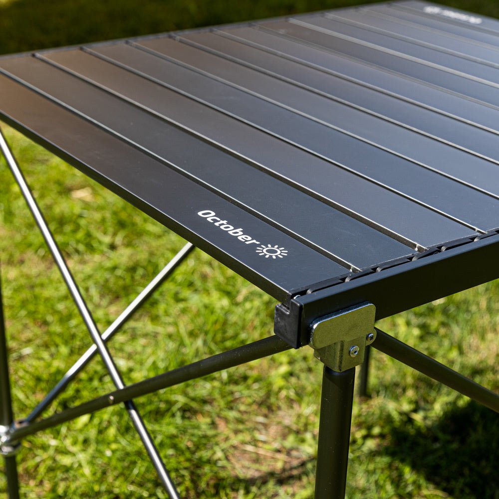 PortableFold Aluminium Campingtafel - Lichtgewicht en Opvouwbaar voor Gemakkelijk Kamperen