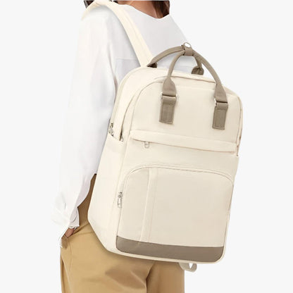 Waterdichte Rugzak - Elegante Veelzijdigheid Tas - Licht Beige