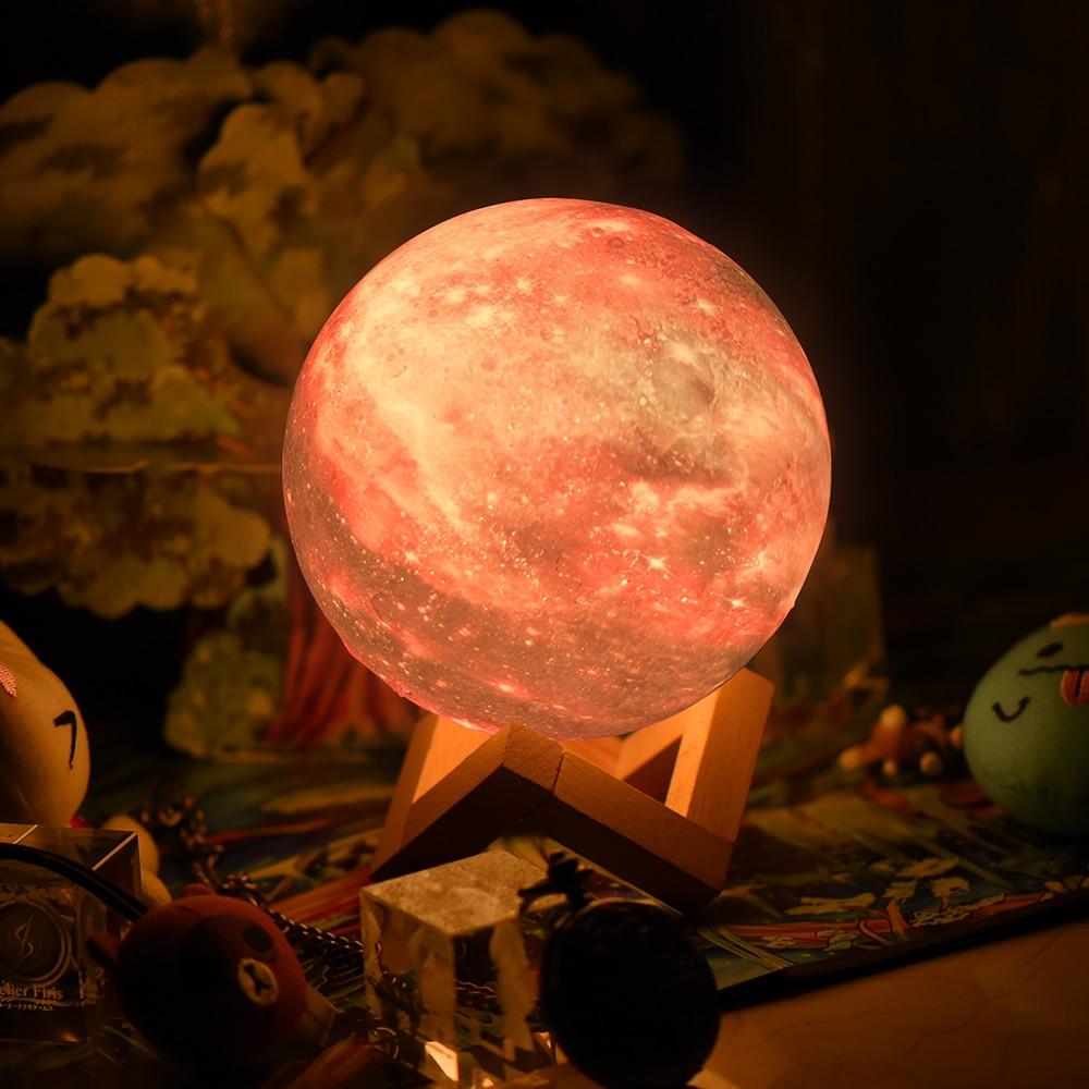 CosmicMoon Lamp - Galaxy Maanlamp - Tafellamp - Uniek Design - Rustgevende Sfeer