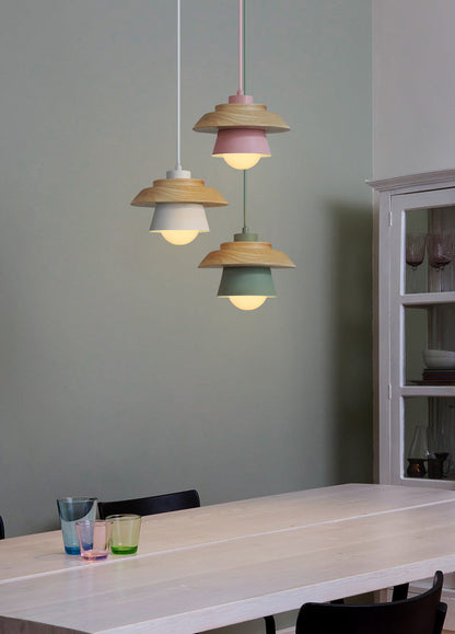 Woonkamer Hanglamp - Moderne en Luxe Houten Lamp