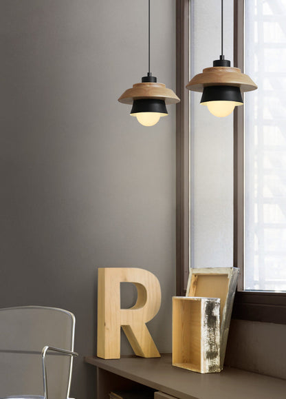 Woonkamer Hanglamp - Moderne en Luxe Houten Lamp