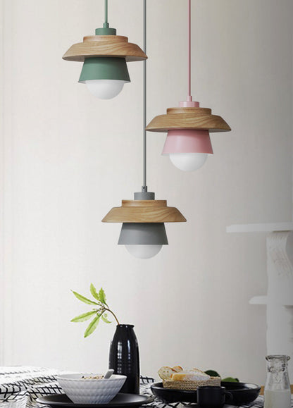 Woonkamer Hanglamp - Moderne en Luxe Houten Lamp