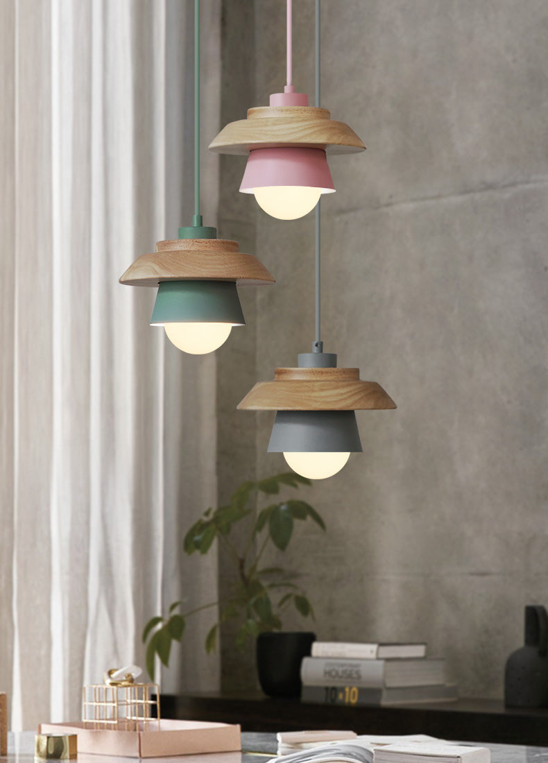 Woonkamer Hanglamp - Moderne en Luxe Houten Lamp