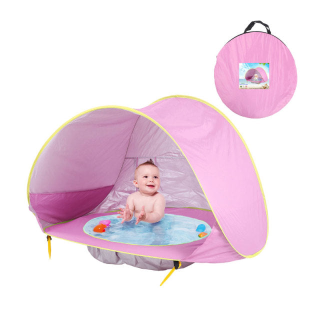 OceanBreeze Babytent - UV 50+ Bescherming  - Mini Zwembad - Veilig en Leuk