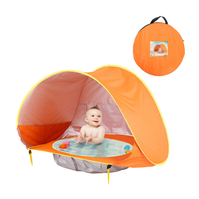 OceanBreeze Babytent - UV 50+ Bescherming  - Mini Zwembad - Veilig en Leuk