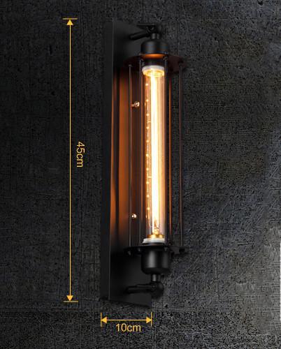 Vintage Wandlamp - industriële lamp -  Extra sfeer in huis